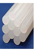 arıca pazarlama Kalın Mum Silikon 10 Adet 11 Mm 27 Cm Mum Çubuk Sıcak Silikon - 2