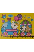 Kumtoys Ahşap Eğlence Treni Yapboz - 1