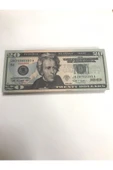 Noname 100 Adet 20 Dolar Geçersiz Şaka Düğün Parası Oyun Parası (100x20 Dolar) - 1