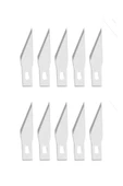 Proskit Metal Neşter Bıçak Onarım El Aleti Hobi Maket Bıçağı Neşter Bisturi Tipi Gümüş - 2