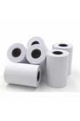 flash rulo 10 Adet 56 mm x 30mt 1. Hamur Tek Nüsha Kartuşlu Hesap Makinesi ve Yazıcı Kağıdı - 3