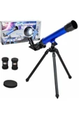 KIRTASİYEM Çocuklar Için Eğitici Tespit Teleskobu 20x 30x 40x Set Içeriği Görseldeki Ürünlerdir - 1