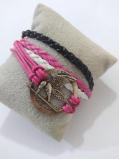 İp Bileklik Kuş Figürlü Ayarlanabilir Bileklik thumbnail 1