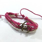 İp Bileklik Çapa Love Sonsuzluk Ayarlanabilir Bileklik thumbnail 3