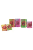 KESKİN COLOR Keskin Bloknot 9x14 Lastikli 88 Yp.çiz.80 Gr. Krem Kağıt Metalize Ofset Baskı Kapak. - 1