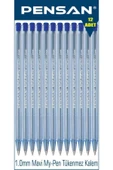 Pensan My-pen 1.0 Mm Mavi Tükenmez Kalem 12 Adet - 1