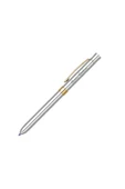 Scrikss Isme Özel Multifonksiyon Kalem 0.5mm Trio 93 Gold Krom - 2