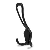 Villa Portmanto Vestiyer Duvar Askısı Siyah Dolap Elbise Askılığı - 3