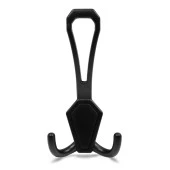 Villa Portmanto Vestiyer Duvar Askısı Siyah Dolap Elbise Askılığı - 4