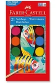 Faber Castell F.c. 21 Renk Büyük Boy Sulu Boya - 1