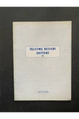 AOZ DEKOR Altınyıldız İşletme Hesabı Defteri Numaralı 24 Yaprak - 1
