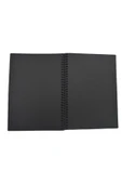 GÜRMAT 14x20 Siyah Yapraklı Defter Spiralli 40 Yaprak - 2