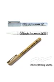 artline Kaligrafi Set (SİLVER-GOLD-WHİTE) Demir Kalemi Metalik - 1