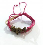 Sonsuzluk Kuş Love Ayarlanabilir İp Bileklik thumbnail 2