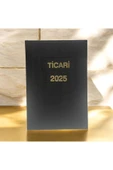 Kerem ofis 17x24 Ticari Kasa Ajandası 2025 Yılı Günlük Ajanda - 6