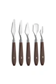 SENİNDÜŞLERİN - Resim Spatula Seti, Metal Spatula 5'li (painting Knife) - 2
