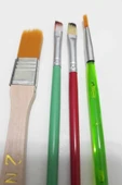 Esmay 5 Li Metal Spatula Seti Zemin Fırçası Boya Fırçası Akrilik Yağlı Boya Hobi Çalışmalar - 6