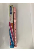 Helvacıoğlu Açık Pembe Blok Flüt Abs Plastik 3 Parça Net Ve Yüksek Ses Kalitesi Karton Kutu Öğrenci Tipi - 2
