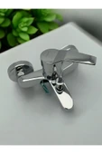 AKBELLİ GROUP 5 Yıl Garantili Deltamix Banyo Duş Aç Kapa Mix Batarya Musluk Banyo Bataryası - 2