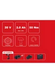 Attlas PRO-ATBL 18PD-202C AKÜLÜ DARBELİ MATKAP 20V - 2
