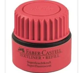 Faber Castell Fosforlu Kalem Mürekkebi 25 ML Kırmızı | 1549 - 2