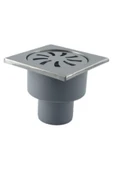 AKBELLİ GROUP Krom Yer Süzgeci Alttan 10x10 (nv5041) - 1