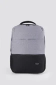 Ççs 51471 Unisex Laptop Bölmeli Çok Gözlü Seyahat Business Gri Sırt Çantası - 1
