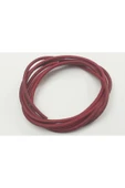 5 Mm Yuvarlak Deri Kordon Hakiki Kösele Deri (2 METRE) - 5