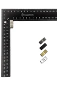 4x8 MM DERİ BİLEKLİK KİLİTİ MIKNATISLI KİLİT  (10 ADET) - 5