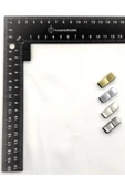 4x8 MM DERİ BİLEKLİK KİLİTİ MIKNATISLI KİLİT  (40 ADET) - 9