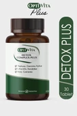 Optivita Detox Complex Plus 30 Tablet Yeşilçay, L-Karnitin, Garsiniya, Krom, Psyllium, Karabiber Ekstresi - 1