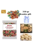 Ülker 1 kg çikolatin sütlü çikolata bayramlık ve hediye kurabiye - 1