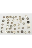 2 mm KALINLIKTA DÖKÜM KARIŞIK MODEL ARA RONDELA (100 GRAM) - 2