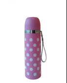 Sema Baby Puantiyeli Bebek Termosu 500 ml - Pembe thumbnail 1