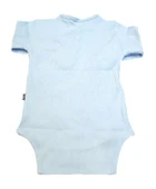 Sema Baby Uzun Kol Kaşkorse Badi (Body) - Mavi  0-6 Ay thumbnail 2