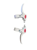 Bisiklet Fren Kolu- S-B47C Beyaz (Full plastik) Çocuk Bisikleti Beyaz Renk Sağ Sol Fren Kolu - 1