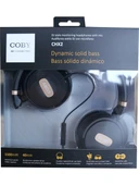 Coby CH2X Mikrofonlu Kulaklık.Siyah (Stereo Jack) - 1