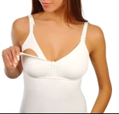 Sema Baby Emzirme Atleti Beyaz 85 Beden thumbnail 1