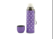 Sema Baby Puantiyeli Bebek Termosu 500 ml - Mor thumbnail 1