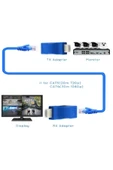 Hdmi Rj45 Cat5 6 Extender Uzatıcı Uzatma Aparatı Adaptör - 2
