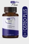 Optivita Osteo Plus 30 Tablet Kalsiyum, Magnezyum, Sitikolin, Kollajen, Çinko D Vitamini Çinko Bakır Selenyum - 1