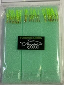 Florocarbon Arnavut Çaparisi 12 No 3lü Paket 0.12/0.24 UV Yeşil - 1