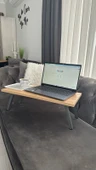 BİG GARDEN LAPTOP SEHPASI PORTATİF KAHVALTI SEHPASI KATLANIR SEHPA - 3