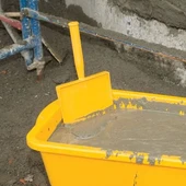 Dekor Serpme Küreği 21.5 cm x 20 cm x 40 cm Plastik Sarı - 2
