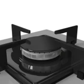 Ferre Flowart Ventora Pro Gri 3'lü Ankastre Set ( QBL63CPR-SS208-D065 ) thumbnail 8