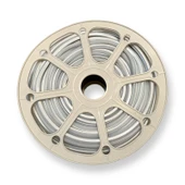 Ikinci nesil Beyaz difüzör 5 metre 6mm Neon LED silikon şerit kapağı (LED şerit içermez) - 3