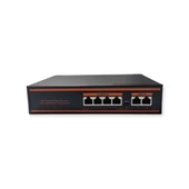 Nova ND1PG0421A 4 Port Poe+ 10-100-1000 Mbps 2 Port 10-100-1000 Uplink 1 Port SFP Switch 78W - 1