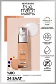L'Oreal Paris True Match Bakım Yapan Fondöten - 3w Sıcak Alt Ton - 4