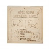 CCY00312-476 Ahşap Boyama Seti Çeşitleri - 4