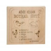 CCY00312-476 Ahşap Boyama Seti Çeşitleri - 6